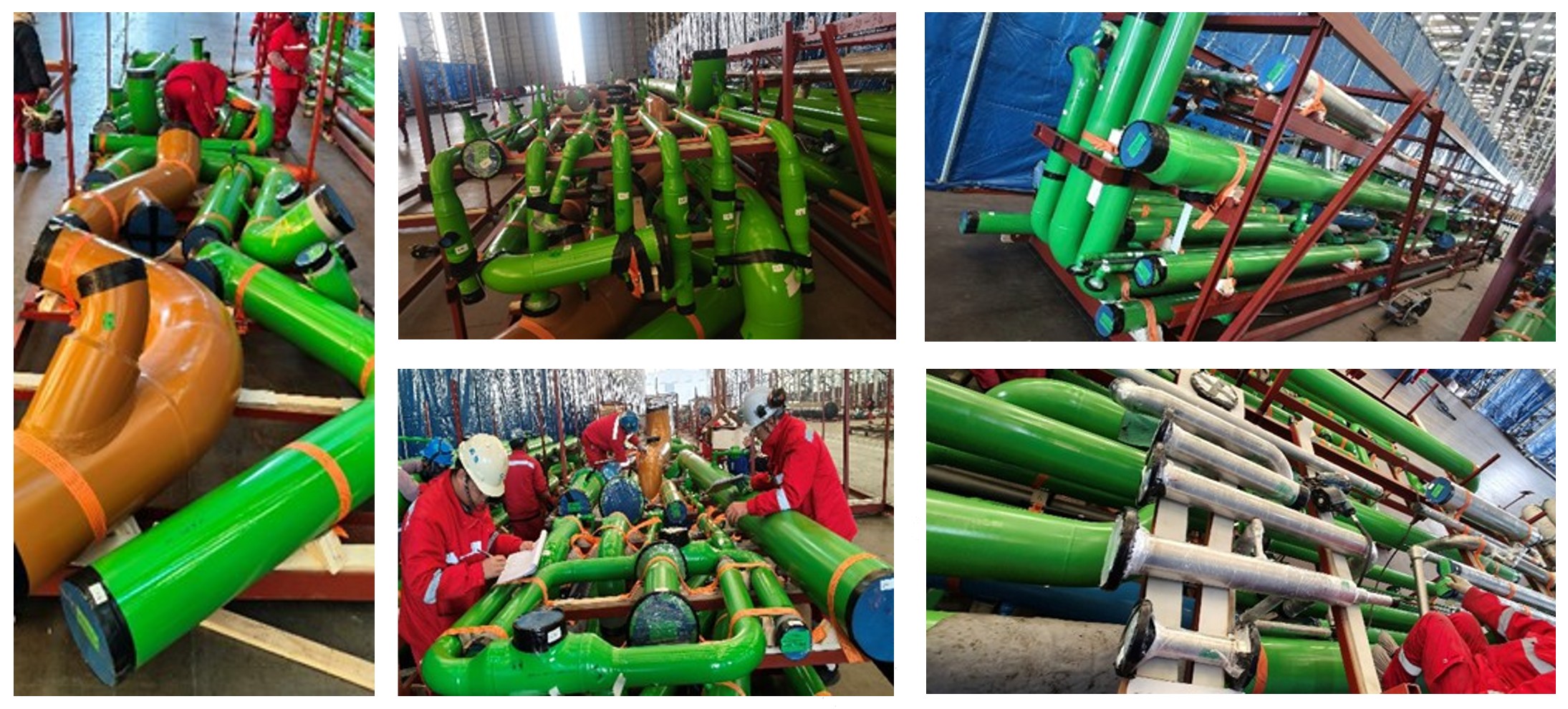 Hydrogen and Gas Linepipes, Piping Systems, Skids & Modules. Project Management Services